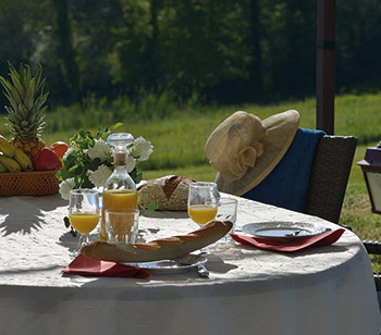 Domaine des Bigoussies - Petit déjeuner